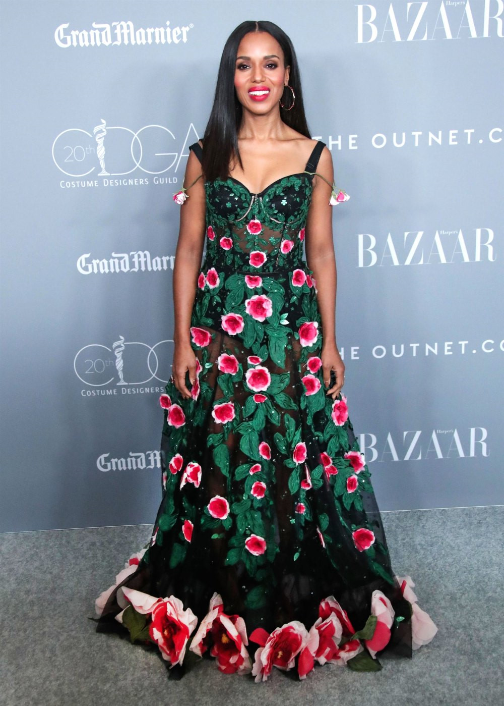 10 bộ váy hoa nổi bật trên thảm đỏ Hollywood